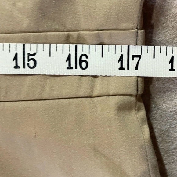 Ann Taylor Navy and Beige Midi Dress, perfect for spring, - Picture 5 of 7